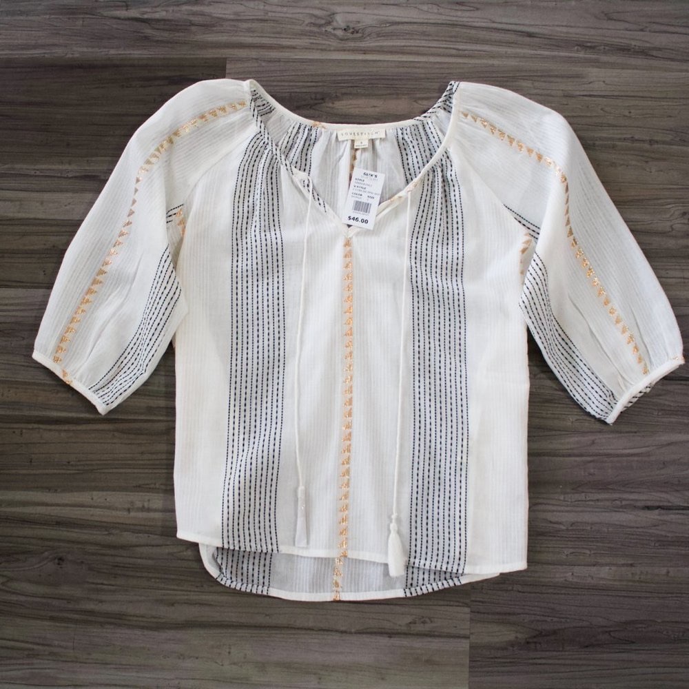 Lovestitch White Blouse